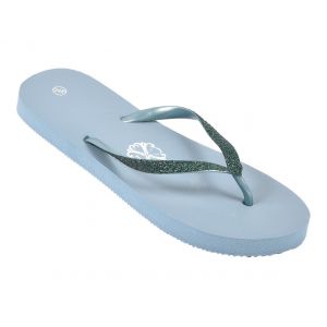 Tong Femme Cxl By Lacroix Glitter Mbs01801 Bleu - Neuf