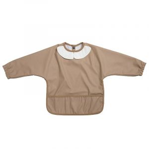 Petit Gar&ccedil;on Fille Peinture Blouse B&eacute;b&eacute; Doux Imperm&eacute;able Bavoir Enfant Repas Repas Tablier Avec Manches Longues Enfant Tissu D'alimentation R&eacute;glable - Neuf