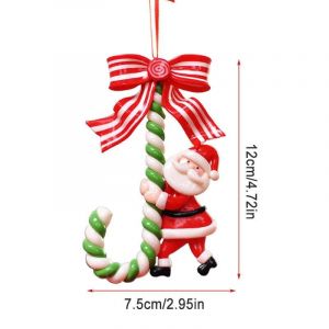 Pendentif De No&euml;l Ornements Cr&eacute;atifs Mignon D&eacute;cor Suspendu Pour Famille D&eacute;coration De No&euml;l Vieil Homme - Neuf