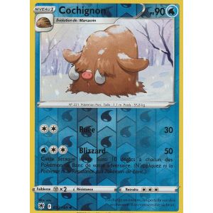 Carte Pokemon - Cochignon - 032/189 - Reverse - Eb10 Astres Radieux - - Neuf