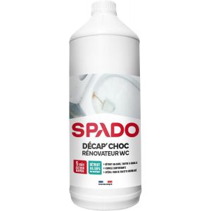 KAL-Décap'Choc Rénovateur Wc -Nettoyant Et Décapant Spécial Fond De Cuvette Encrassé -Désinfecte Et Désodorise -Compatible Fosse Septique -1L -Fabriqué En France - Neuf