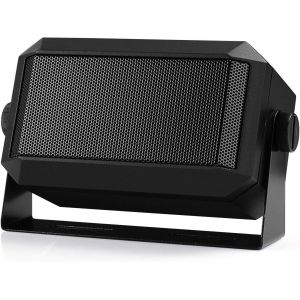 5 Watt Compact External Car Sound Speakers for CB Radio,Scanners - Neuf