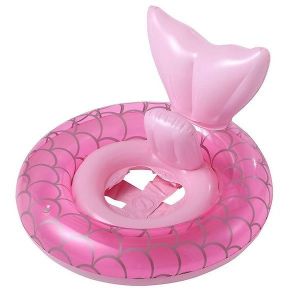 Bou&eacute;e Gonflable Pour B&eacute;b&eacute; Avec Si&egrave;ge S&eacute;curis&eacute; &iquest; Double S&eacute;curit&eacute; Pour Nourrissons Et Tout-Petits, Id&eacute;ale Pour Les Piscines Et Les Baignoires - Neuf