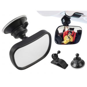 R&eacute;troviseur De S&eacute;curit&eacute; Pour Si&egrave;ge Auto B&eacute;b&eacute; Avec Clip Et Ventouse - Neuf