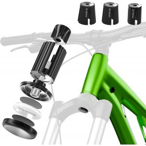 VornixorSarlshop-Support de v&eacute;lo AirTag, Support antivol pour v&eacute;lo pour diam&egrave;tre int&eacute;rieur de Fourche 22-38 mm, Support Apple AirTag cach&eacute; et &eacute;tanche pour v&eacute;lo, Accessoires de Suivi GPS pour AirTag - Neuf