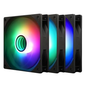 ChenQuanSarl-Tl-C12B-S V3 Ventilateur De Processeur Argb De 120 Mm, Avec Vitesse De 1500 Tr/Min, Ventilateur Silencieux Pwm À 4 Broches, Pour Ventilateur De Refroidissement De Processeur À Roulement - Neuf