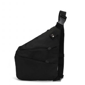 Seul les Sacs d'&Eacute;paule pour homme en Nylon Imperm&eacute;able sac Bandouli&egrave;re Sacs Hommes Sac de Messager de Poitrine Sacs Noir - Neuf