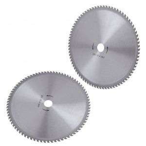 XYONG Lot de 2 lames de debroussailleuse circulaires de 10 pouces, 80 dents, accessoire pour tondeuse a gazon - Neuf