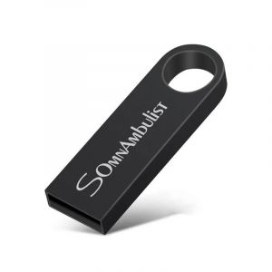 KALPZ-Somnambulist Pen Drive 32Gb 64Gb 128Gb Haute Vitesse Usb2.0 Pour Pc Mobile Mini Pen Drive 16Gb 32Gb Usb Flash Drive 64Gb 8Gb 4Gb,Black,128 Go - Neuf
