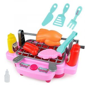 Barbecue Grill Jouets Coordination Main-Oeil Capacit&eacute; Pratique Surface Lisse Chef Barbecue BBQ Jouet de Cuisine Pour Les Filles - Neuf
