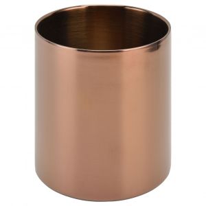 HJLIAN Porte-stylo en acier inoxydable de 1,2 mm d'epaisseur, finition miroir, design moderne, 400 ml - Neuf