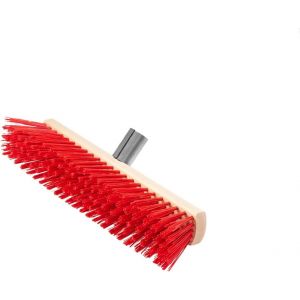 KALANKA-Tom par Balai de Rue | Balai | Balai Industriel Large avec Support de Manche en métal | sans Manche | Balai d'intérieur | Balai de Jardin | Grand Balai | Terrasse | Garage | Jardin | 40 cm - Neuf