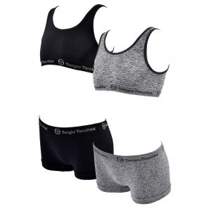 Ensemble Lingerie Sergio Tacchini X2 Pack De 2 Tac0172 Seamless - Neuf