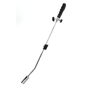 Kinzo D&eacute;sherbeur 80 cm - Chalumeau Gaz Bricolage avec Flamme R&eacute;glable - Bruleur Gaz sans Fil - D&eacute;sherbant Total Puissant pour B&eacute;ton et Pav&eacute; - Neuf