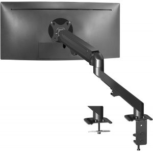MEVRONISSHOP-Support &Eacute;cran PC Premium, Bras de Moniteur Articul&eacute; &agrave; Ressort Robuste pour &Eacute;crans jusqu'&agrave; 27 Pouces, Noir, STAND-V101O - Neuf