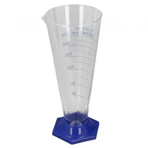XYONG Mesure conique en verre transparent, capacite de 250 ml, outil pour experiences - Neuf