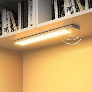 Lampe De Placard Avec Détecteur De Mouvement, 36 Led Lampe 3000K Usb Sans Fil Veilleuse, Armoire, Escalier, Couloir, Cuisines, Garage, Bord De Lit(2 Pack, 23Cm) - Neuf