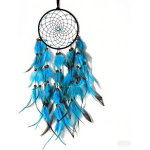 Attrape-Rêves,Attrape-Rêves Mural Lune Attrape-Rêves Fait À La Main Attrape-Rêves Chambre Décoration Murale Filles Chambre Décor Attrape-Rêves Plumes Attrapeur De Rêves Plume - Neuf