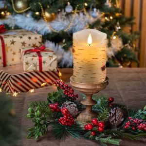 Lampe &Agrave; Th&eacute; Led, 100 Bougies Led Cr2032 Bougies &Agrave; Piles Lampe &Agrave; Th&eacute; Sans Flamme, Mariage De No&euml;l Ou Autre Occasion Largement Utilis&eacute;e (24 Bougie Blanc Chaud) - Neuf