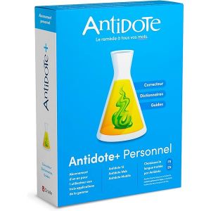Antidote 12 Cl&eacute; D'Activation Permanente - Correcteur Professionnel Fran&ccedil;ais - Pc/Windows - Neuf