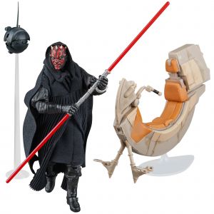 Star Wars The Black Series Dark Maul et Speeder Sith - Neuf