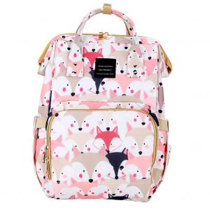 Sac a dos multifonction impermeable a imprime dessin anime pour maman, organiseur de couches pour bebe (n¡ã 5) - Neuf