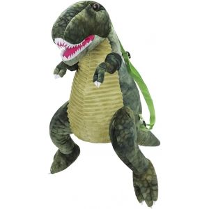 Mini-Sac À Dos École Maternelle En Oxford Avec Harnais De Sécurité-Motif Dinosaure Pour Enfant Et Bébé Commençant À Marcher - Neuf