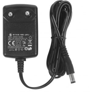 JGD-Adaptateur d'alimentation DC 9V 0,5A, fiche 5,5mm x 2,1mm, Centre N&eacute;gatif - Neuf