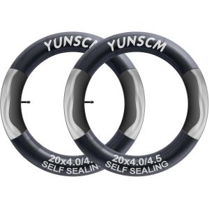 Subzonal-2pcs Anti-Crevaison &Eacute;paissies Chambres &Agrave; Air 20x4.0/4.50 Etrto 100/114-406 Av32mm Valve Pr&eacute;vention Et R&eacute;paration,Compatible 20 Pouces Vtt, V&eacute;lo &Eacute;lectrique Chambre &Agrave; Air 20x4.0 20x4.50 - Neuf