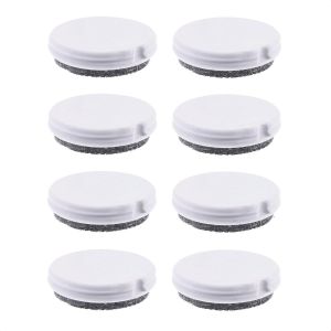 Patins De Meubles Réversibles Feutre De Laine + Plastique-Lot De 8 Patins De Rechange Changeables-Duo-Diamètre Ø 25 Mm-Pour Base Ø 25 Mm-Made En Allemagne-15833100 - Neuf