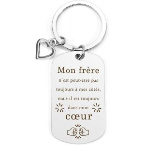 KAL-Cadeau Homme Idee Cadeau Homme Original Porte Clef Coeur Cadeau Frerecadeau Saint Valentin Pour Homme Cadeau Homme Original Utile Cadeau Homme Pas Cher Cadeau Soeur De Coeur Cadeau Coeur - Neuf