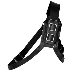 &Eacute;p&eacute;e &Agrave; La Ceinture Noire R&eacute;glable En Cuir, &Eacute;p&eacute;e &Agrave; Fourreau Pour L'homme Et La Femme Viking De La Renaissance M&eacute;di&eacute;vale Costume Robe De Cosplay - Neuf