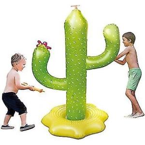 Arroseur De Jardin Gonflable, Cactus Eau Pelouse Arroseur Spray Backyard Summer Party Outdoor Spray Pour Tout-Petits Jeu Enfants Cadeaux Enfants Fun - Neuf