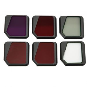 Kit De Filtres D'objectif Junestar 6 En 1 Pour Camera D'action Mrcuv Cpl Nd8 Nd16 Nd32 Nd64 Pour Camera Dji Mavic 3 - Neuf