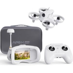 Chenquansarl-Vr70 Pro Drone Fpv Kit Complet,Drone À Vue Subjective Avec Caméra,Quadcoptère Rc Volant Avec Lunettes Fpv,Commande De Tête Améliorée,Fonction Tortue,Simulateur Supporté-Apex - Neuf