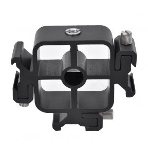 Lampe flash multifonction en alliage d'aluminium, support de fixation pour sabot a trois tetes, clip d'extension de base - Neuf