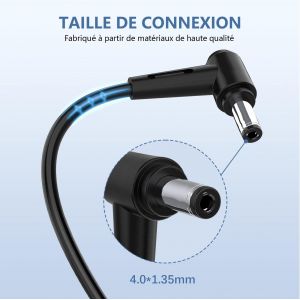 45W Chargeur Ordinateur Portable Compatible Avec Asus Vivobook Flip 14 15 S14 S15 X540S X541N X541U X540L X556U X553M E402W E406M Zenbook Ux303U Ux305F Ux305C Alimentation Adaptateur 4,0 * 1[Z2138] - Neuf