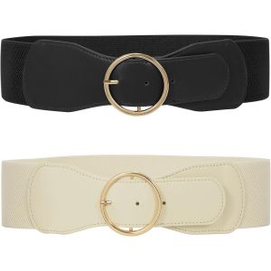 Tianyi-Ceinture Élastique Pour Femme - Vintage - Large Ceinture Pour Robe - Ceinture Extensible Rca - Neuf