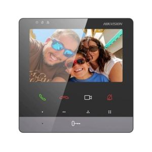Monitor para Video Porteiro Hikvision 2 Fios 4.3" TFT Preto - DS-KH7100EY-WE2 - Neuf