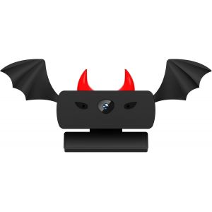 ChenQuanSarl-Webcam Pour Pc, Webcam Full Hd 1080P Web Cam Usb Plug And Play, Avec Correction Automatique, Portable, Windows Macos Linux Youtube Streaming Skype Appel Vid&eacute;o Zoom Vid&eacute;oconf&eacute;rence - Neuf