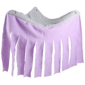 Hamac D'angle Confortable À La Lavande Pour Petits Animaux - Cachette En Polaire Avec Franges Pour Hamsters, Cochons D'inde Et Plus Encore - Neuf