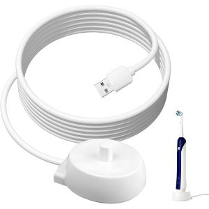 Usb C Chargeur Brosse À Dent Électrique Modèle 3757 Pour Braun,Charge De Voyage Étanche Compatible Avec Pro 2/3 Pro 600 700 1000 2000 Genius 8500 9900 9000n D12 D16 D34 Oc20 Smart Io Séries - Neuf
