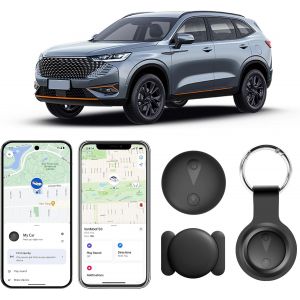 MEVRONISSHOP-Traceur GPS Voiture, Cach&eacute; Traceur Voi-ture Magn&eacute;tique, Compatible avec iOS et Android, Traceur GPS sans Abonnement sans SIM, Couverture Globale, Discret pour Voiture, Valise, Cl&eacute;s - Neuf