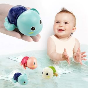 Jouets De Bain, Adorables Jouets De Bain En Forme De Tortue Nageuse Pour Les Enfants De 1 À 3 Ans - Neuf