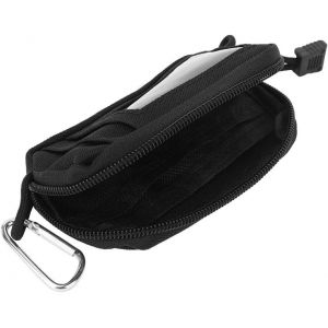 Mini Portefeuille En Nylon Poche D'argent De Voyage &Eacute;tanche Pour Bloquer Le Portefeuille De Taille Avec Accessoire Molle Pour L'escalade - Neuf