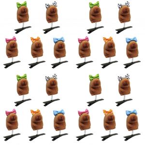 Épingles À Cheveux En Forme De Dessin Animé, 5/10/15/20 Pièces, Pinces À Cheveux Légères À Ressorts En Métal, Accessoires Amusants Pour Cheveux-20 Pièces B. - Neuf