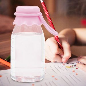 Hjlian Bouteille D'eau Portable De 350 Ml Pour Sports De Plein Air, Gobelet Anti-Fuite Pour Enfants, Rose - Neuf