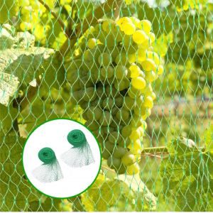 Filet Anti-Oiseaux,2pcs Jardin Oiseau Filet,Filet Anti Oiseaux Pour Arbres Ffruitiers,Filet De Jardin Vert,Filet De Protection Pour Arbres Fruitiers,Filet Arbre Fruitier,Filet Voliere Poulailler - Neuf