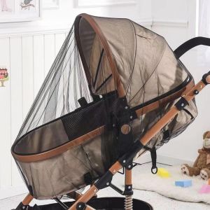 Kalanka-Moustiquaire Poussette Universelle,Moustiquaire Bebe,Moustiquaire Lit Parapluie,Capote Cosy Pour Moustiquaire Lit Bébé,Protection Contre Les Guêpes Et Moustiques,Noir - Neuf