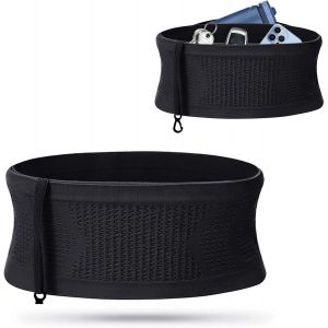 TIANYI-Sac Banane Tricoté de Course Multifonction, Build & Fitness Sac Banane Dissimulés avec Grande Capacité, Unisexe Haute élasticité Portable Sac Banane Ceinture Sport pour Course, Cyclisme, Joggi - Neuf